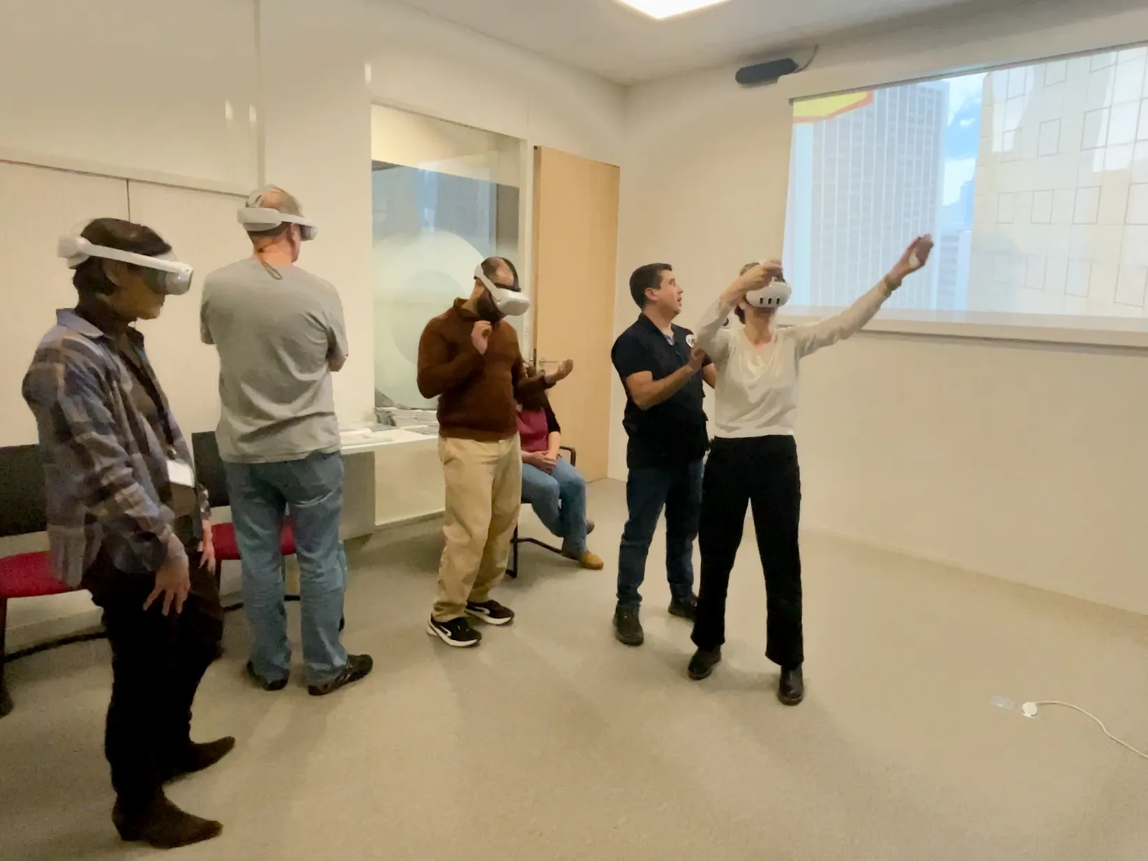 Démonstration visuelle du projet immersif de Pompiers Sans Frontières